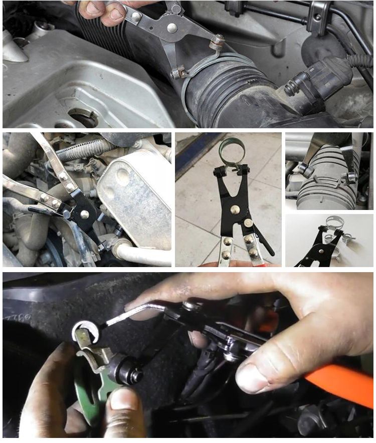 Heavy Duty Hose Clamp Pliers Wire Hose Clamps Removal and Installation Tool
