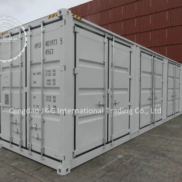 Brand New/Second Hand Feet Container 40hos with Side Doors Shipping Container Storage Container ISO9001