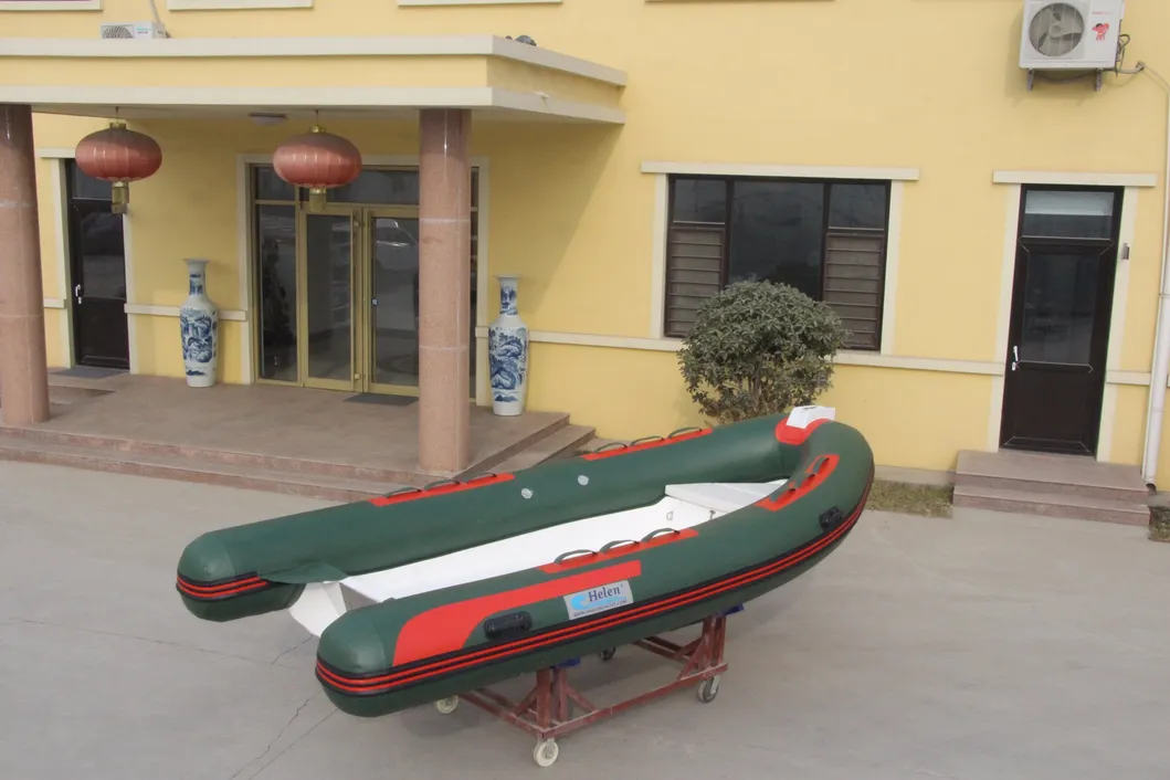 Luxury Quality Rib400 Hailun Fiberglass Rigid Inflatable