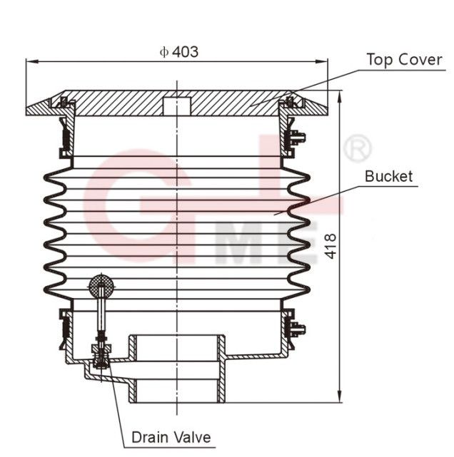 Jialong Thread-on Spill Container Jlrq01