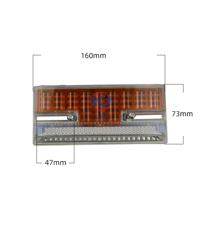 Truck Turn Signal 24V Strong Light I-Shaped Side Light
