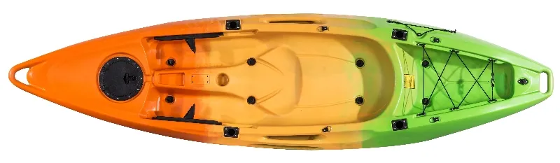 2 Person Sit on Top Plastic Boat Fishing Kayak
