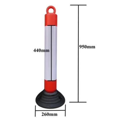 Flexible Rebound Traffic Warning Reflective Post