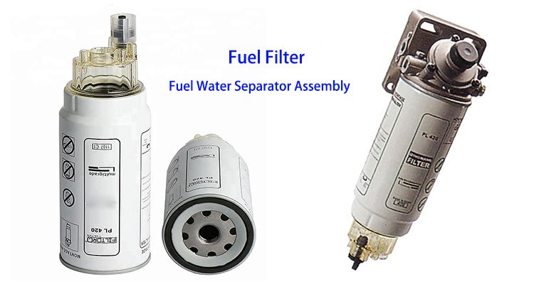 Sinotruk Spare Parts Vg1540080311 Fuel Filter for HOWO Truck