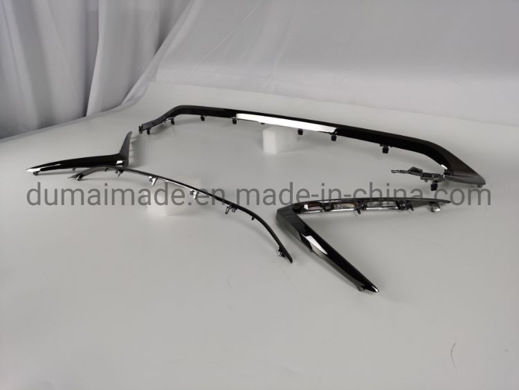 Black Chromium Plating Car Radiator Grille Moulding Auto Spare Parts for Car Lexus Es 2018 Sport Style 53122-33080 53124-33100 53101-33720
