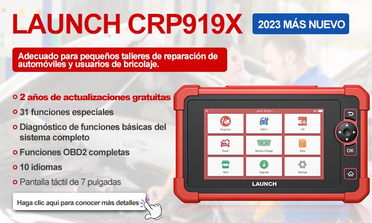 Launch X431 Crp919X All System OBD2 Scanner Crp909 Car Diagnostic Scn Tool