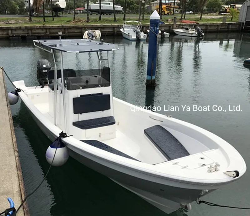 Liya 25FT China Panga Boat Fishing Use Fibre Boat Fiji