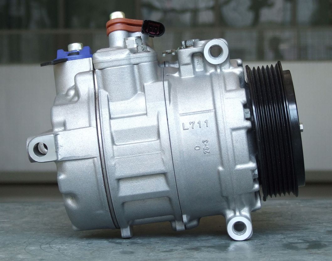 Black Auto Air Conditioner Spare Parts Car Compressor (TRS090)