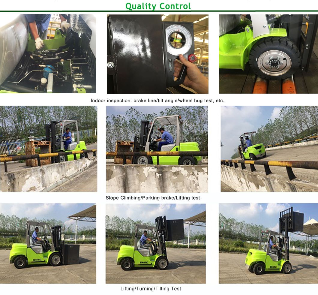 Original Japanese Diesel Engine 7 Ton Forklift with CE, EPA