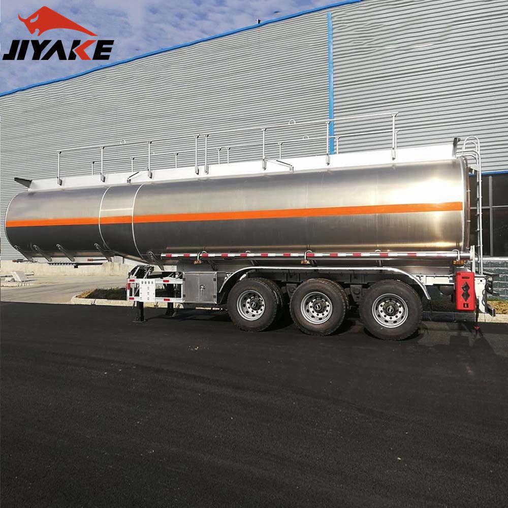 3axle 30000L/40000L/50000L Carbon Steel/Stainless Steel/Aluminum Alloy Fuel Tanker Semi Trailer