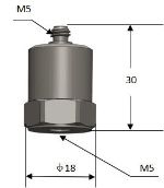 Xiyuan 150g 500PC/G Piezoelectric Accelerometer Acceleration Sensor