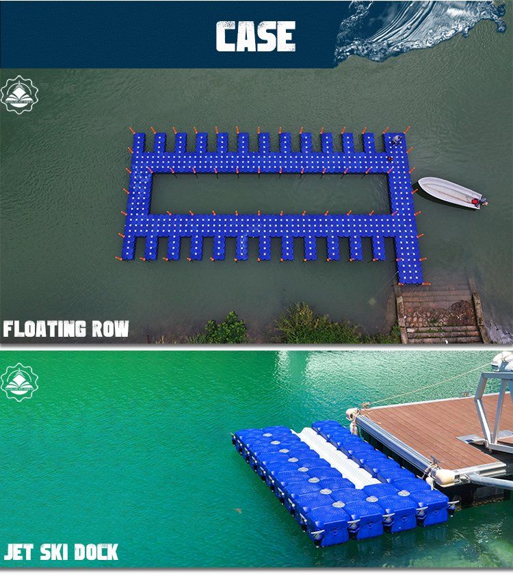 HDPE Jetty Dock Floating Fishing Platform Cube Pontoon Modular Pontoon