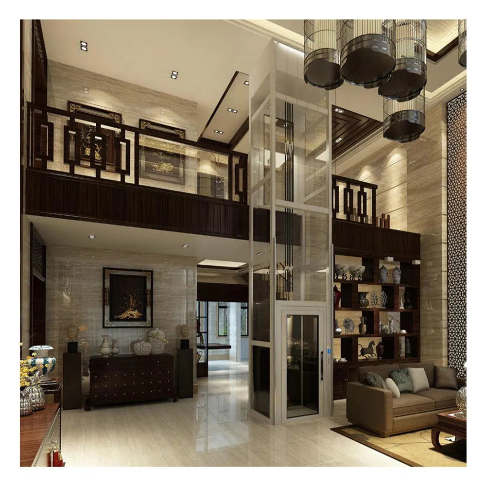 FUJI 3-5 Person 3 Floor Small Home Lift Villa Elevator