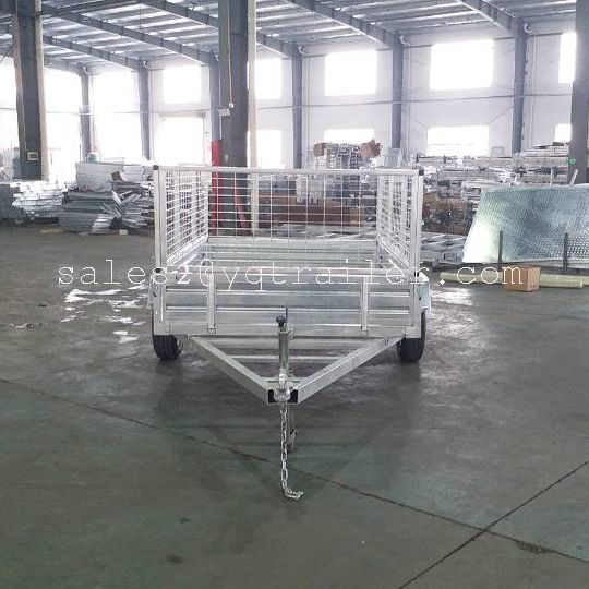 6X4 7X4 7X5 8X5 Box Dump Utility Farm Trailer for EEC
