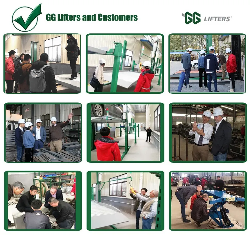 GGlifters Hydraulic Single Post Car Parking Lift