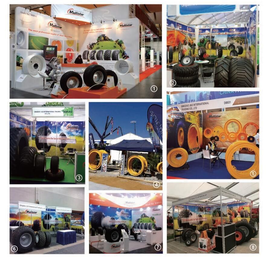 Implment Flotation Trailers Wheel, Spreaders Wheel, Harvesters Wheel and Tanker Bins Steel Wheel Rim 16.00X22.5