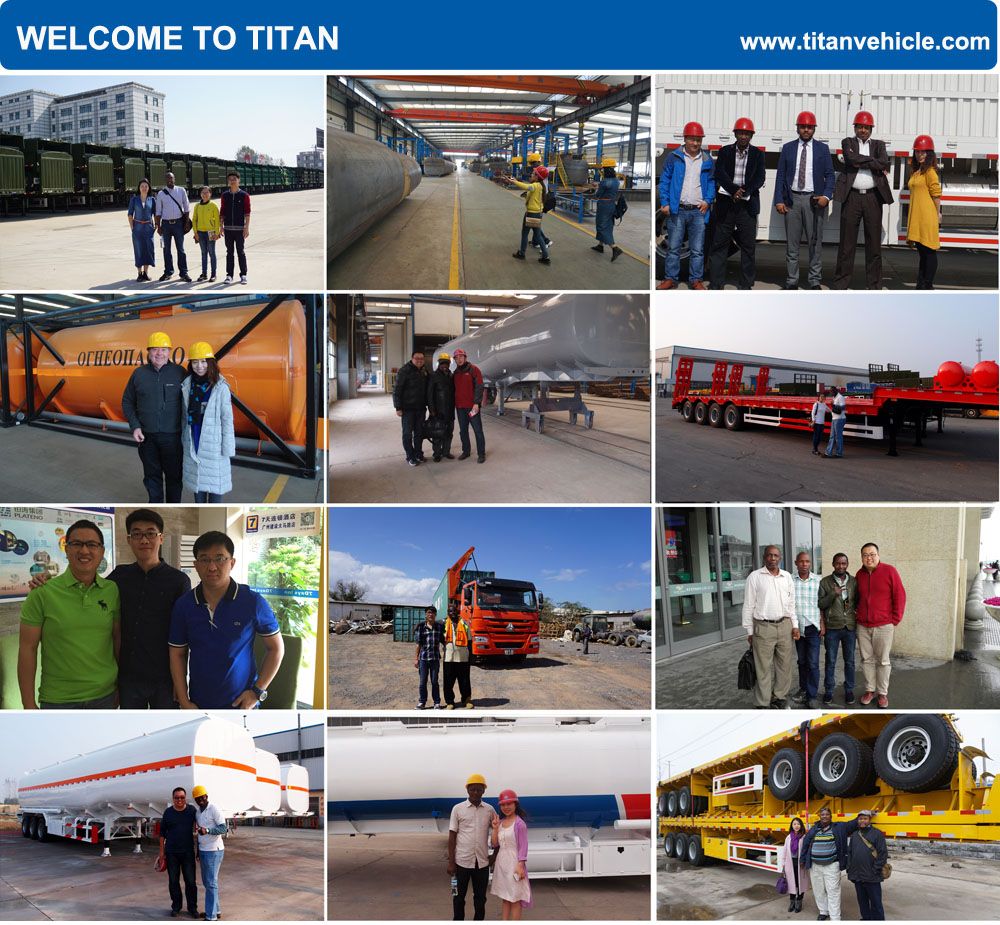 Titan Vehicle 20 Foot Extendable Flatbed Trailer for Sale