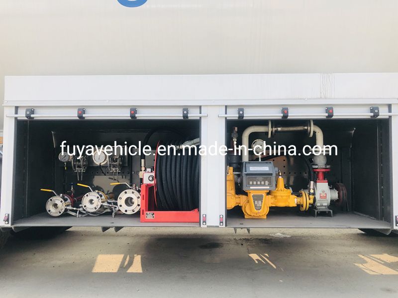 HOWO 30000L 35000L 15mt 15tons Mobile LPG Bobtail Gas Refuelling Truck