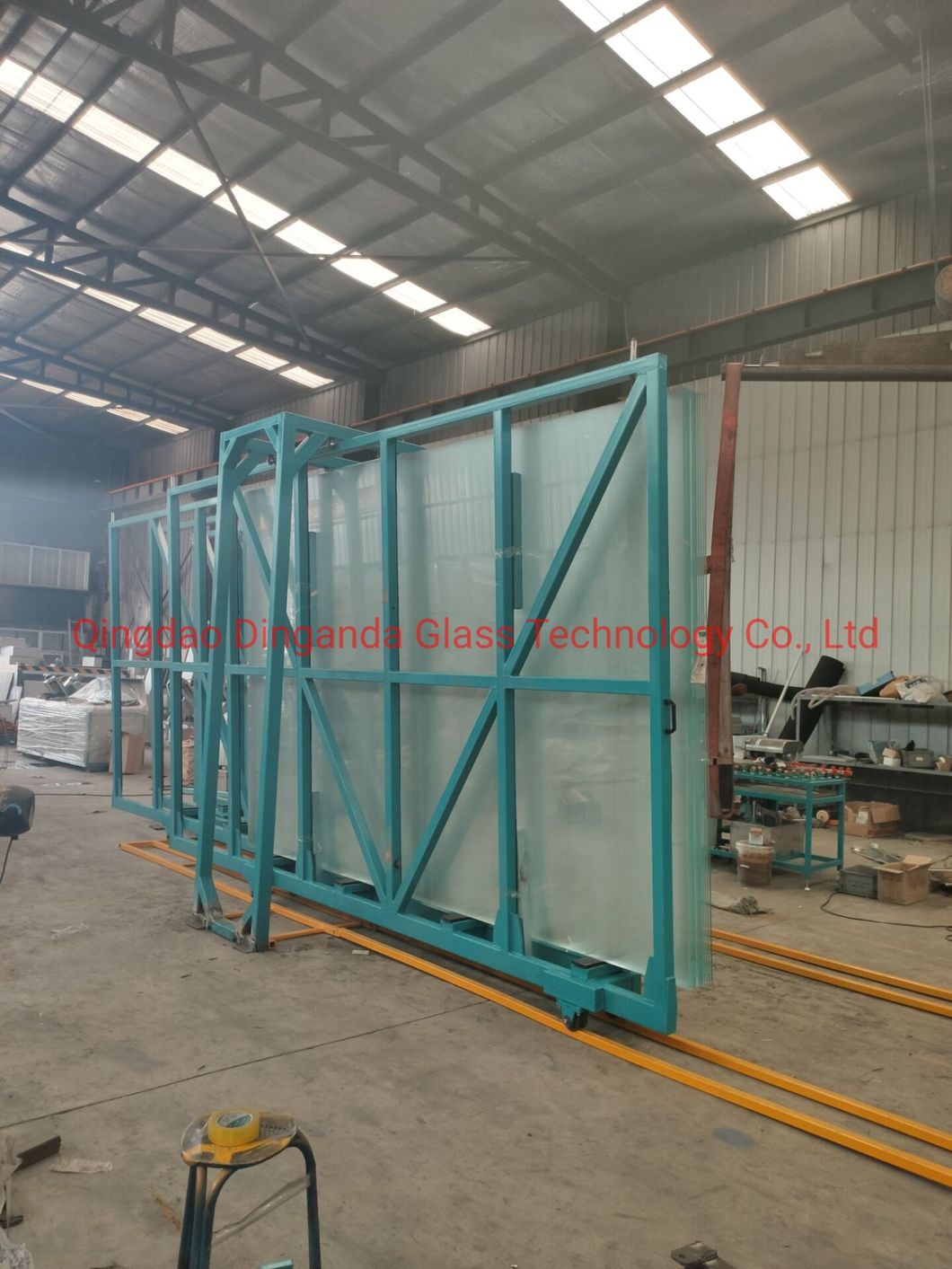 Vertical Drawer-Type Heavy Duty Electrical Glass Transport Rack
