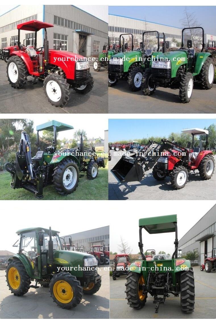 Ce Approved Dq554 55HP 4WD High Quality Tb Type Big Chassis Garden Farm Tractor with Canopy for Sale