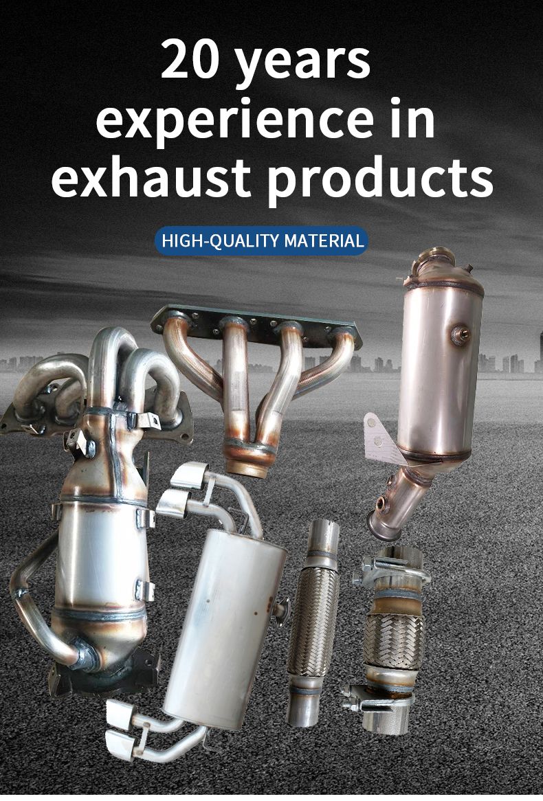 Front Catalytic Converter for Buick Envision 2.0t with High Coated Catalyst Inside