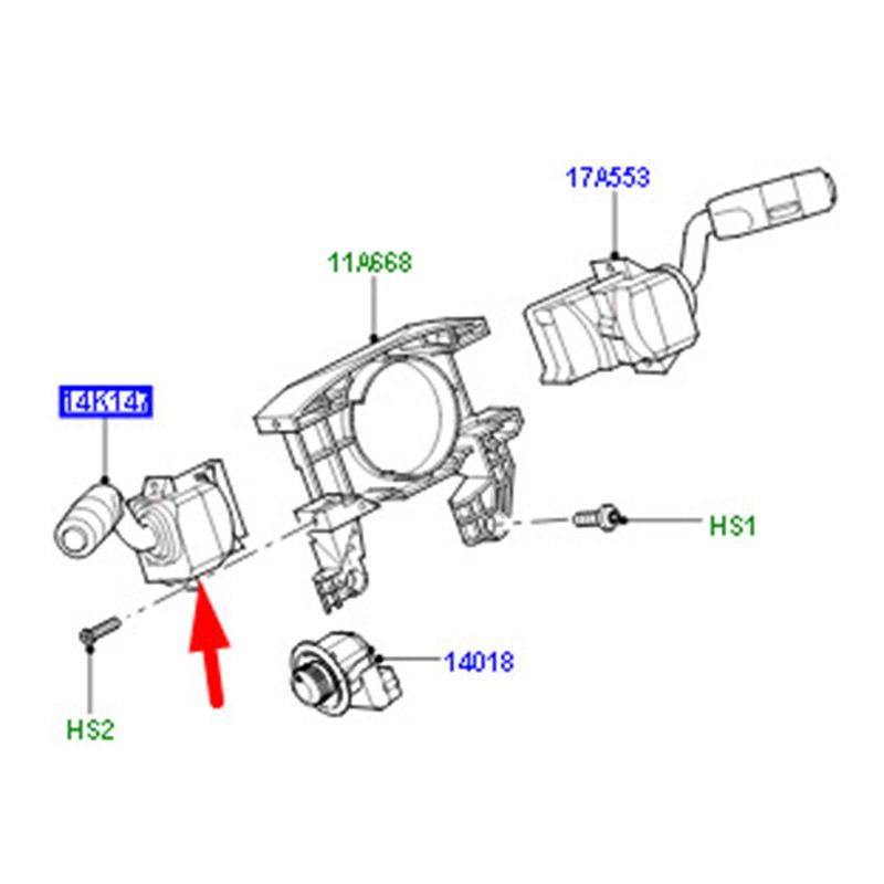 Land Rover Turn Indicator Stalk Xpc500160