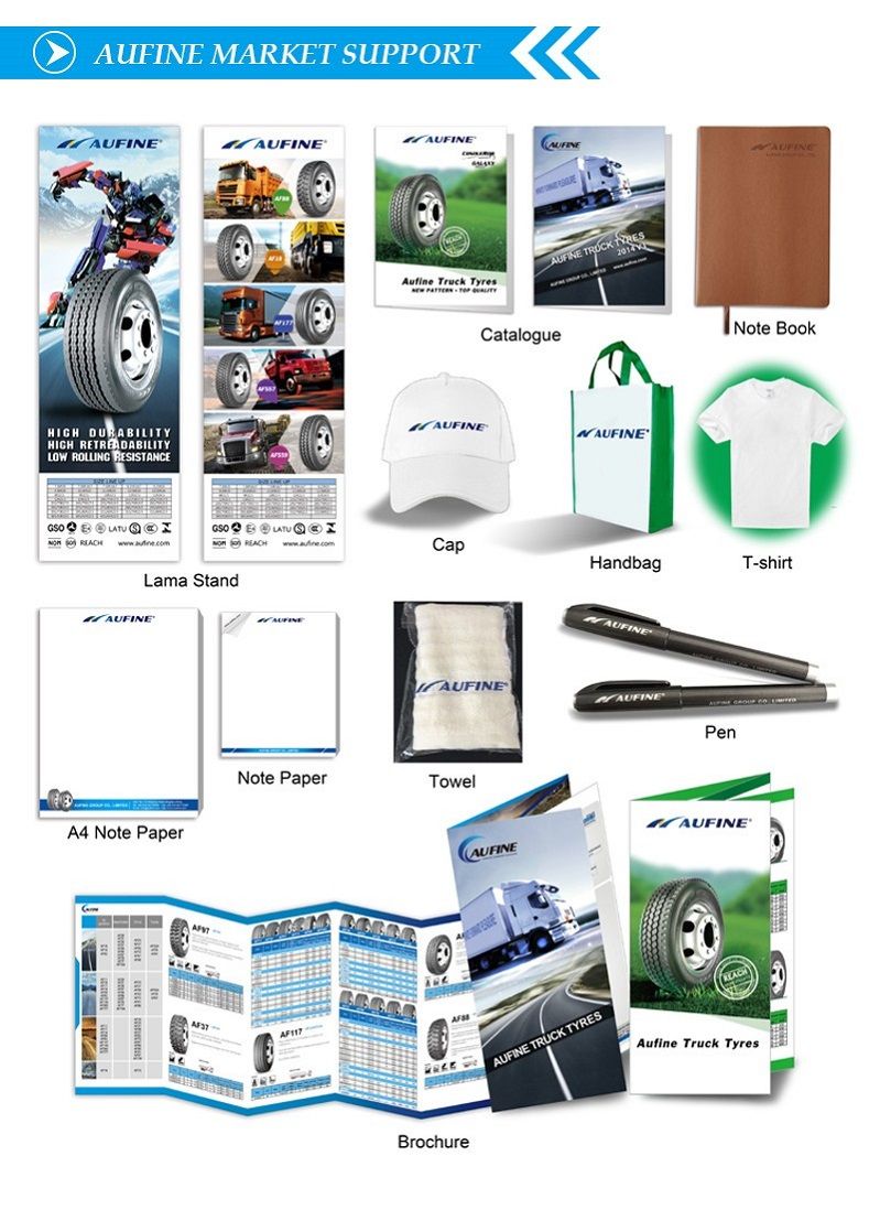 Aufine TBR Tyre with Label Certificate (9.00r20 10.00r20 11.00r22)