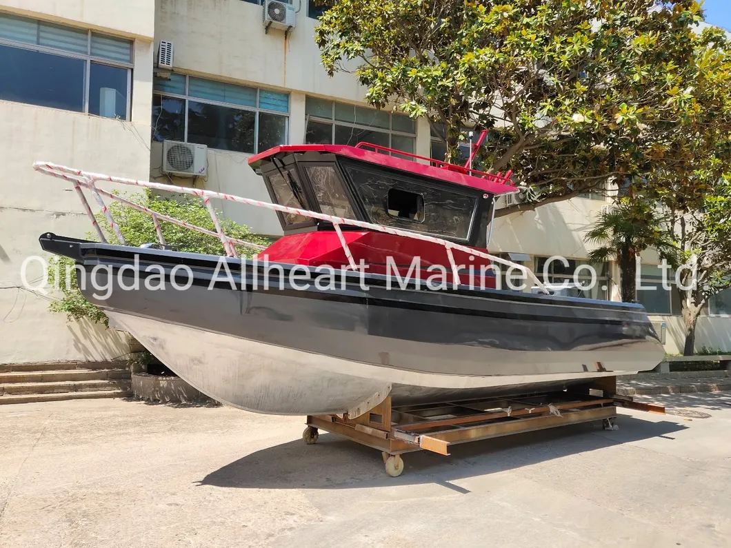 New Zealand Design 25FT 7.5m Aluminium Yacht Sport Speed Motor Cabin Cruiser Easy Craft Fishing Boat for Sale From Allheart