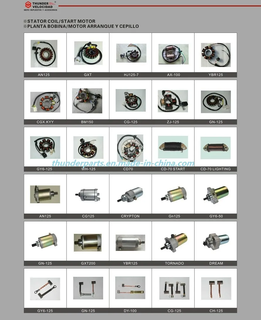 Parts of Motorcycle Cdi/Regulator/Stator Coil Spare Parts for YAMAHA Motorcycles and Scooters