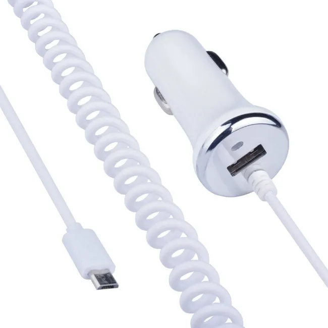 Universal USB Car Charger with 1.5m Cable for iPhone 7/iPad