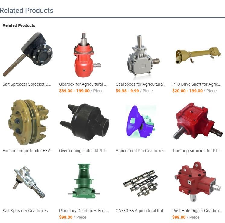 Agricultural Tractor Gearbox for Machinery Application Durable Good Price Speed Increaser Best Manufacturers Suppliers Tractors Power Take Offs Tractor Gearbox