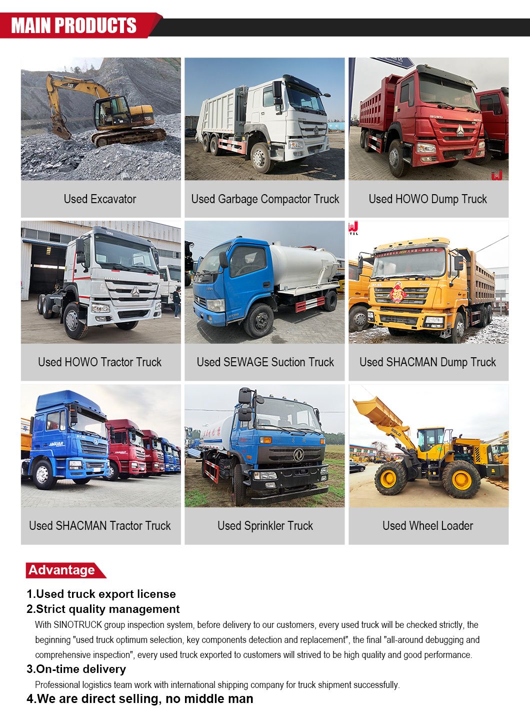 Detachable Front Loading Removable Low Bed Semi Trailer