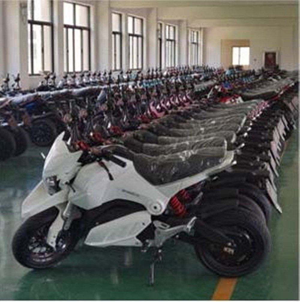New Design of High-Power Two-Wheel Motorcycle
