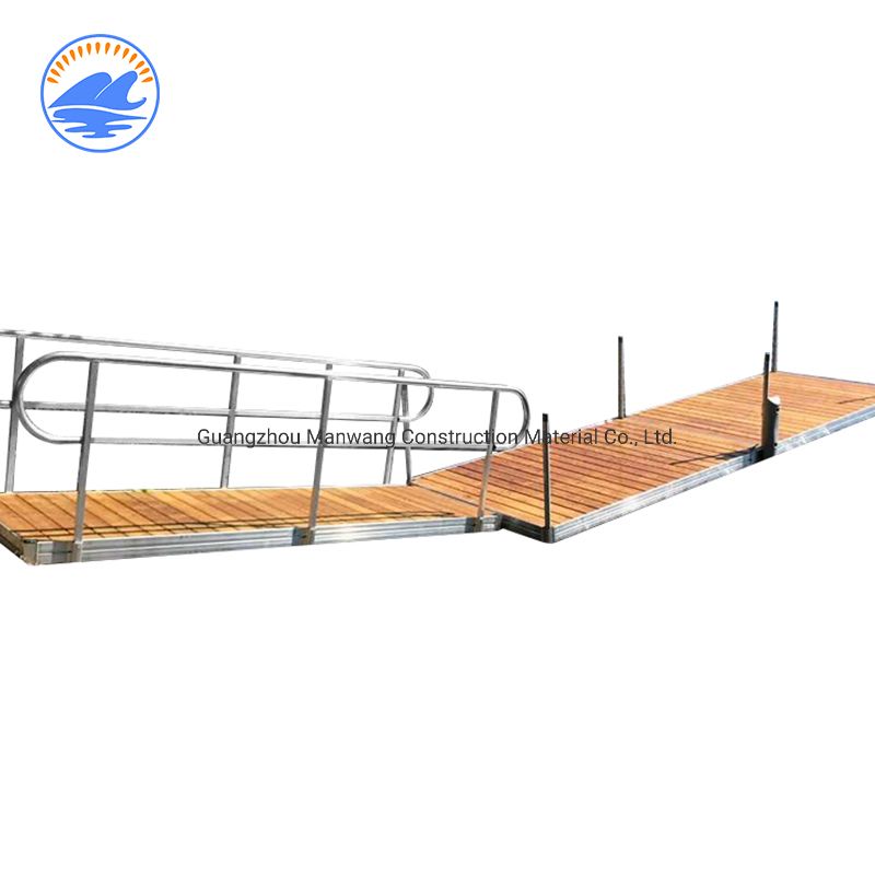 Sales Promotion Cheap Aluminum Walking Dock Floating Bridge Floating Dock Pier
