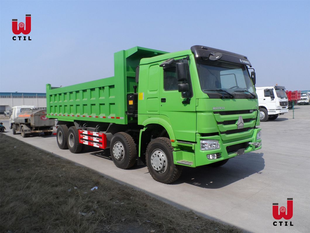Sinotruk HOWO 8X4 12 Wheeler Front-Lifting Style Dump Truck Contractor Truck