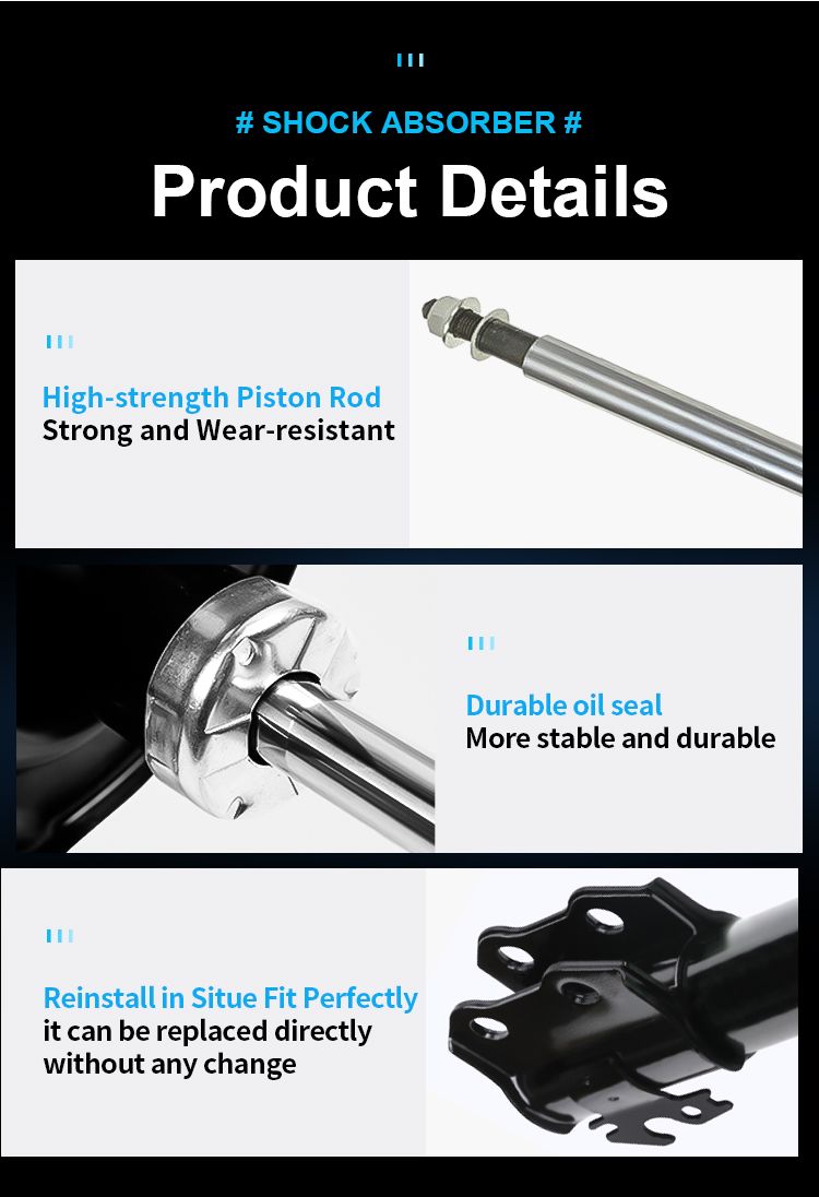 37161 Wholesale Adjustable Auto Parts Front Axle Right Shock Absorber for Jeep Grand Cherokee