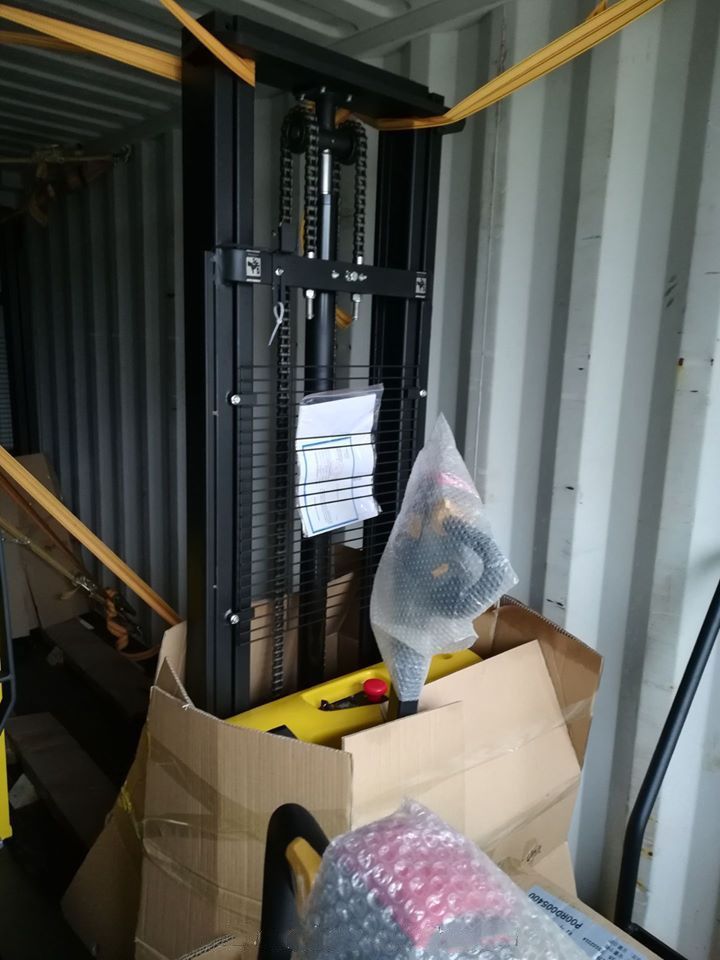 Electric Forklift Counterbalanced Weight Forklift Lifting Stacking Truck for Sale