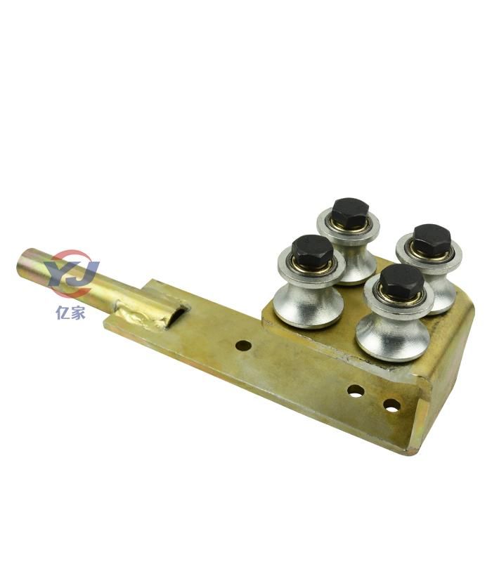 Round Steel Fittings Spring Small Wheels Pulley Fittings