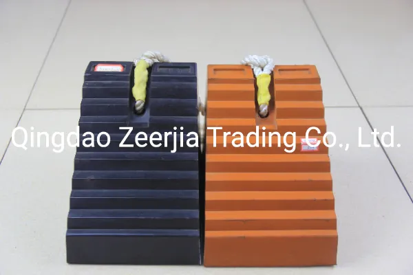 Anti-Slip Rubber Wheel Chock for Vehicles