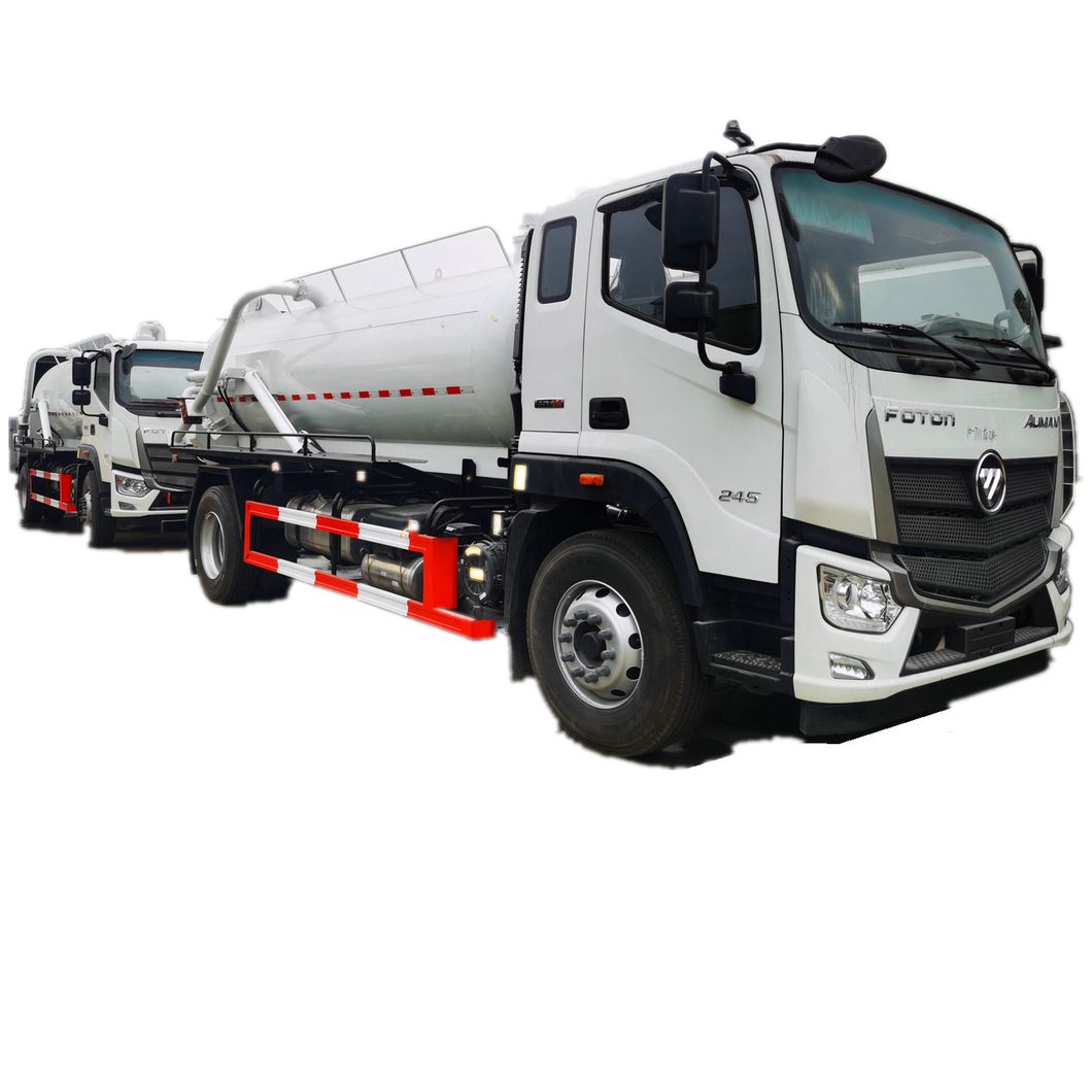 Dongfeng 3 Tons Small Sewer Sewage Suction Trucks (2000L - 3000L Toilets Vacuum Septic Tank)