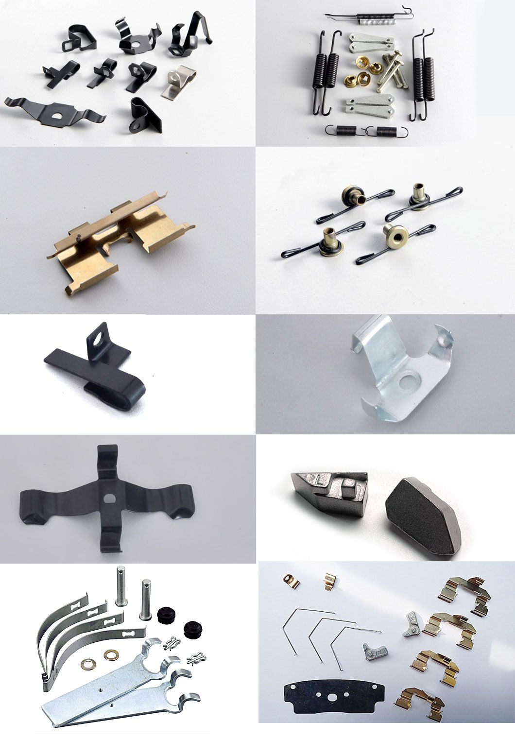 Automobile Brake Pad Spring Clip Repair Brake Hardware Kit D1737