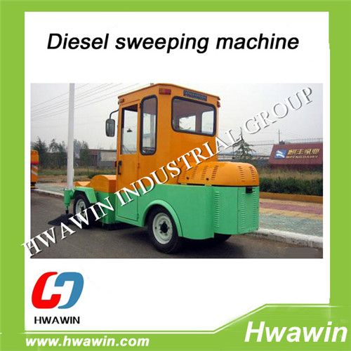 CE Certificated Diesel Floor Sweeper Vacuum Road Sweeper