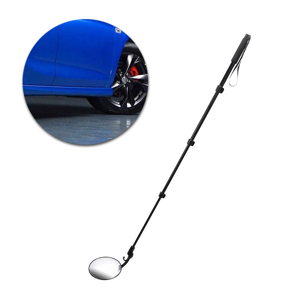 15 Diameter Under Vehicle Search Mirror with Flash Light