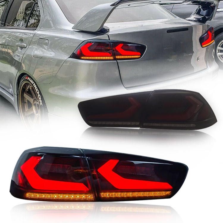 Dk Motion Factory Price Wholesales Full LED Rear Lamp Lancer Head Light 2007-2018 Ex Evo Tail Lights for Mitsubishi Lancer Ex Ail Lamp