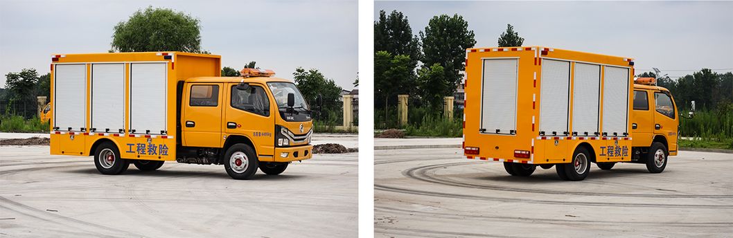 DFAC Captain Dollicar Emergency Drainage Truck with Generator 150kw and Drainage Pump Set 2000m3