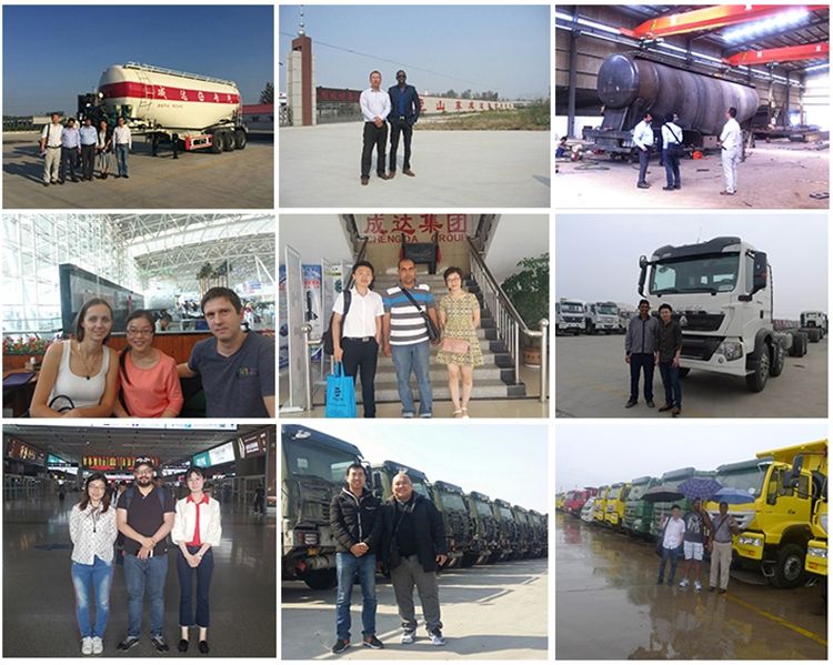 Shandong Trailer Brand Fuwa Axles 60 Ton Side Wall Semi Trailer