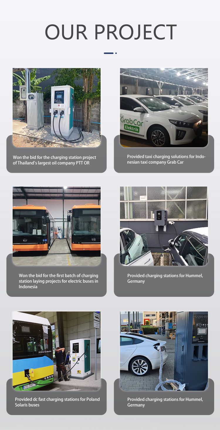 DC Fast Charging Station CCS+CCS+Type Triple Guns Nkr-ADC 120kw