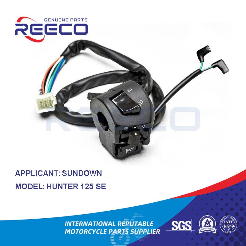 Reeco OE Quality Motorcycle Handle Switch for Sundown Hunter 125 Se
