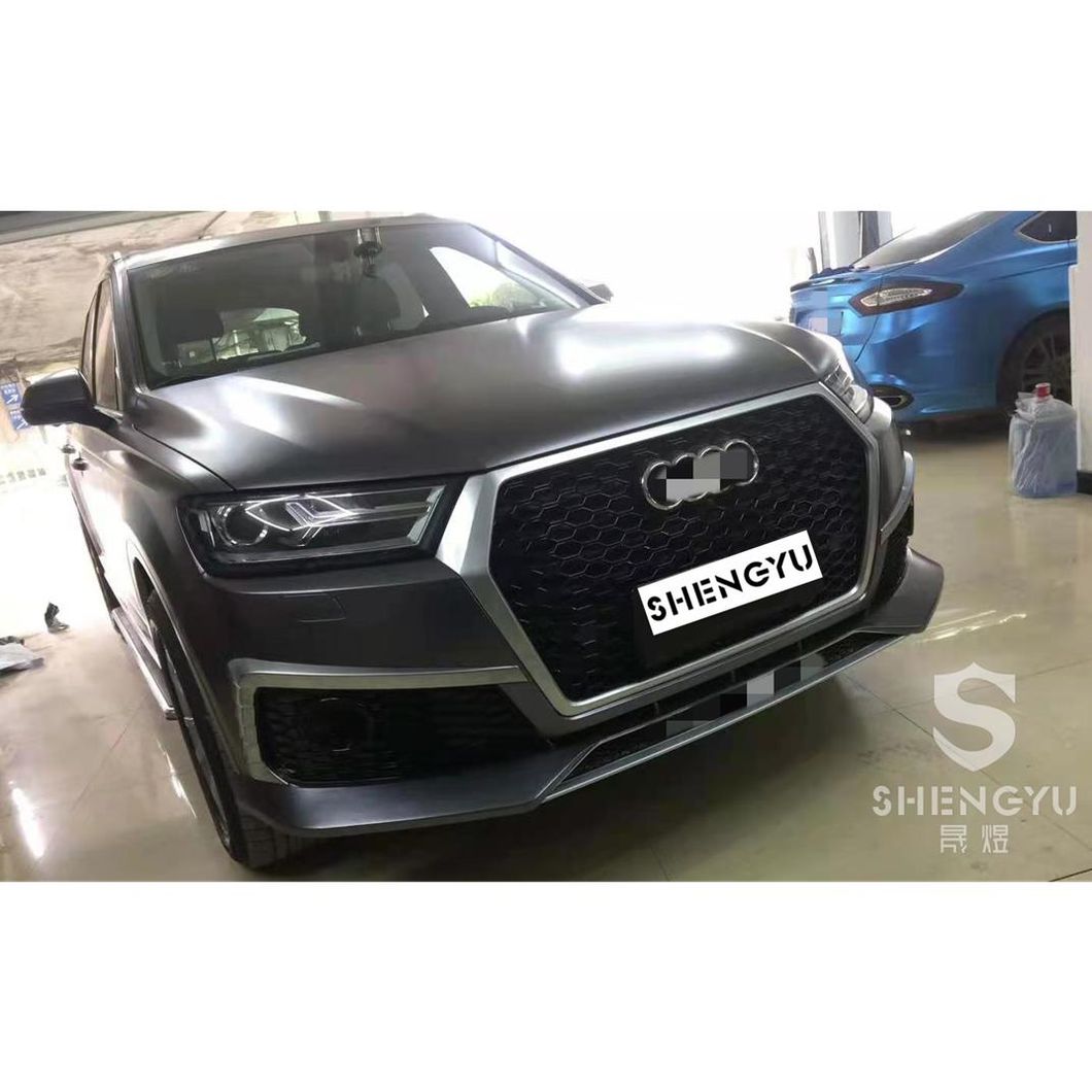 Auto Body Systems for Audi Q7 2016-2019 Change to Rsq7 Include Front Bumper Assembly with Grille and Rear Diffuser Tail Pipes