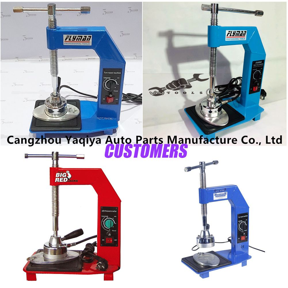Automatic Thermostat Timing Tire Repair Tools Vulcanizing Machine